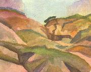 Schlucht August Macke